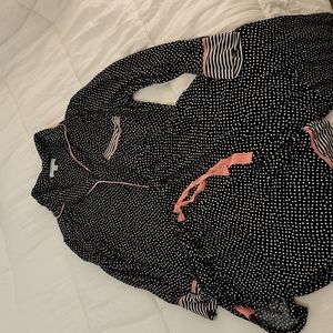Lightweight polka dot pajamas